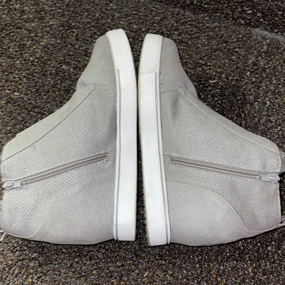 Maurices Taylor Elastic Fur Sneaker Wedge
